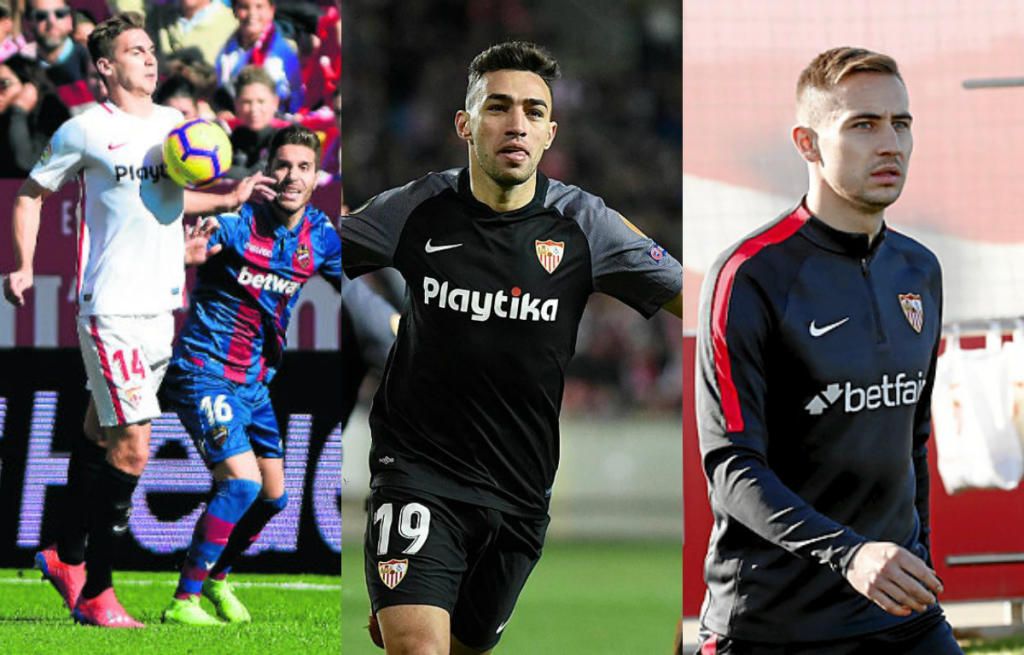 Los fichajes invernales del Sevilla no pasan del 40 por ciento de minutos