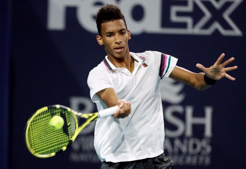 Felix Auger-Aliassime hace historia en Miami