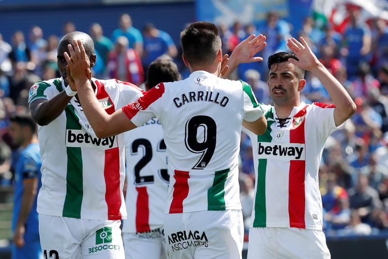 0-2. Michael Santos emerge en Getafe para acercar al Leganés a la salvación