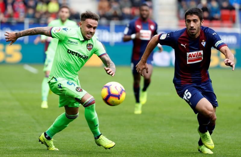 El Levante busca ante el Eibar dar un paso adelante por la permanencia