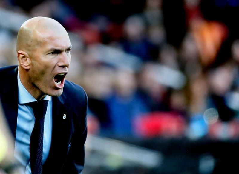 Zidane planea hasta siete cambios para Mestalla