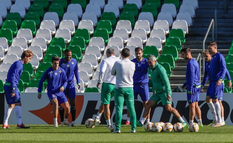 El Betis prepara la cita de Anoeta con la única ausencia de Francis