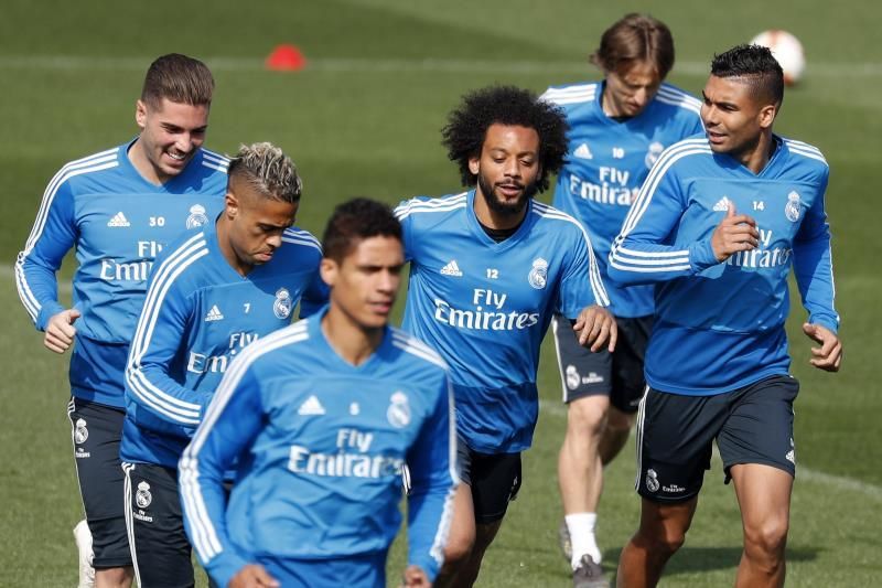 Llorente, baja en el entrenamiento; Carvajal no llega a Mestalla