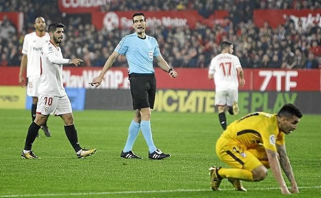 Martínez Munuera no le trae buenos recuerdos al Sevilla