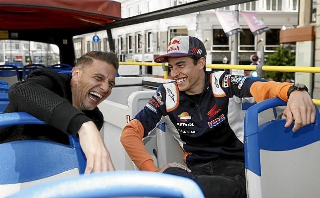 Entrevista 'sorpresa' de Joaquín a Marc Márquez