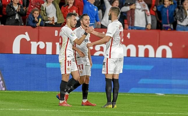 Sevilla F.C. 2-0 Alavés: Sarabia detiene un tren en marcha