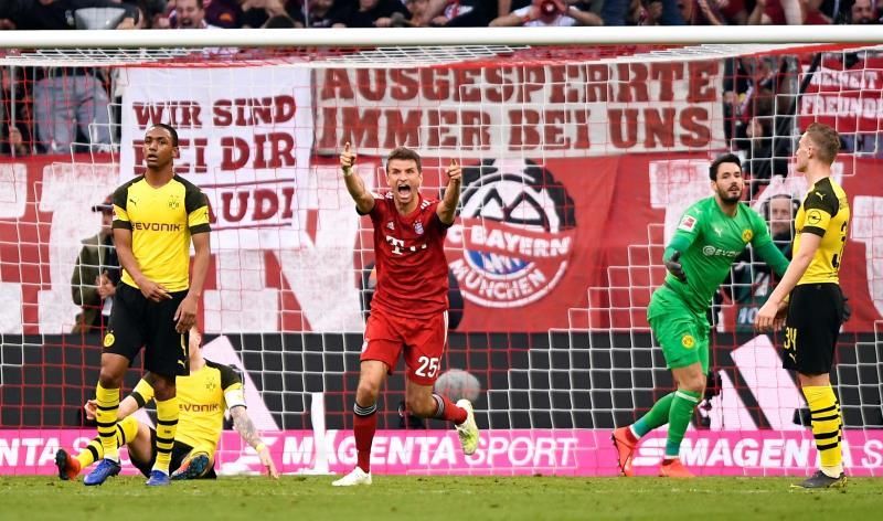El Bayern Múnich da un golpe de autoridad goleando al Borussia Dortmund (5-0)