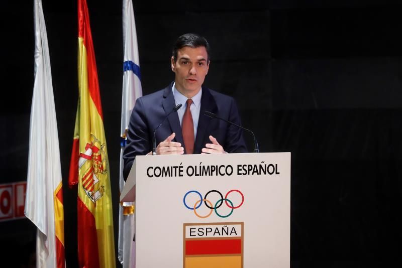 Pedro Sánchez defiende "una política de Estado" para el deporte