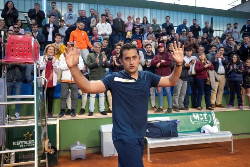 Almagro dice adiós al tenis al perder en Murcia su último partido individual