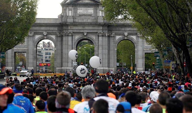 El maratón preelectoral de Madrid reunirá a 33.265 corredores