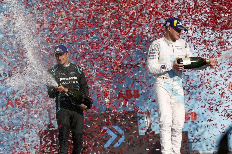 Evans triunfa en Roma en la primera carrera mojada de Fórmula E