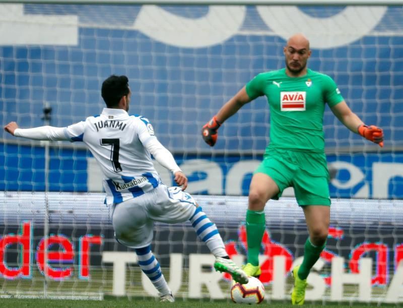 1-1. El Eibar mereció el triunfo pero sólo logró el empate ante la Real