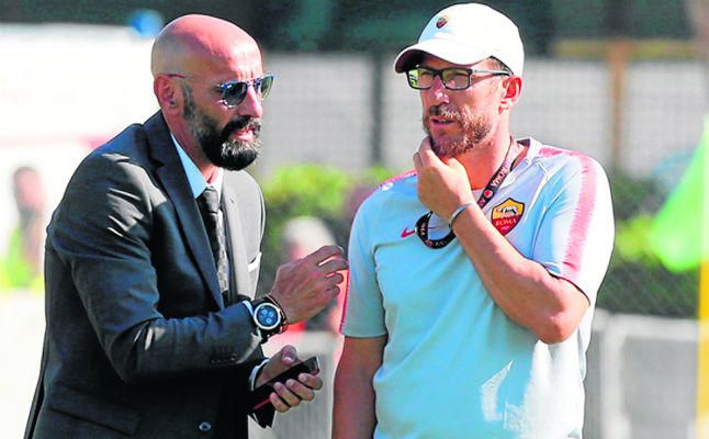 Di Francesco visita a Monchi
