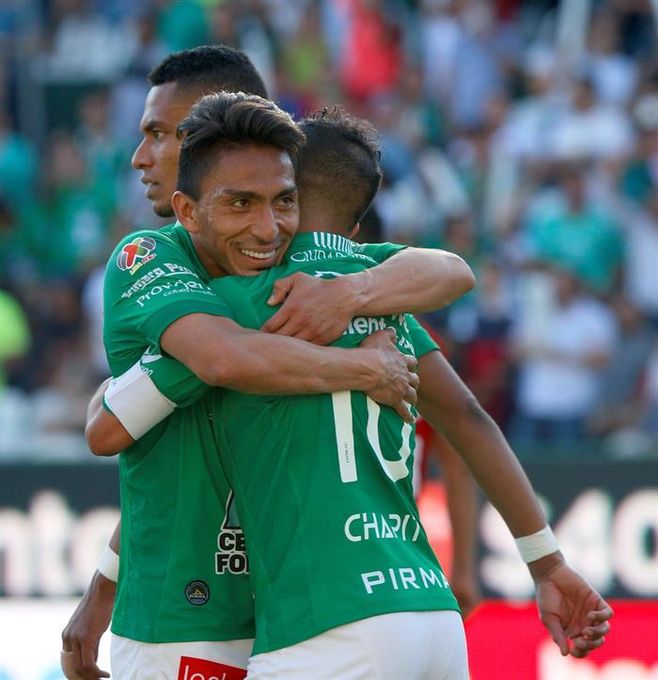 El León golea 5-2 al Atlas y llega a 12 triunfos seguidos en el Clausura