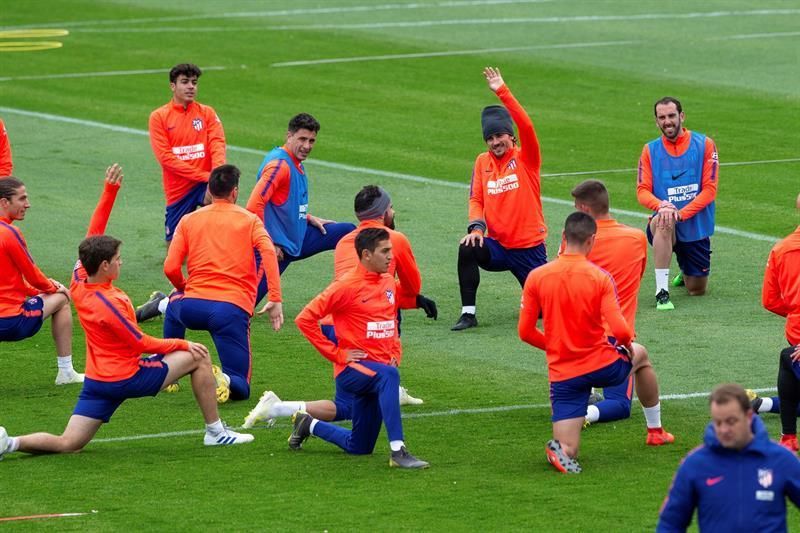 Savic ultima su vuelta; Griezmann se entrena con normalidad