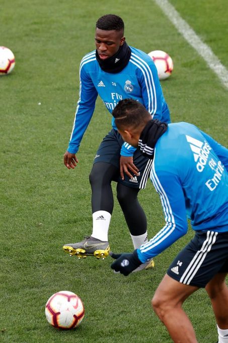 Courtois y Mariano vuelven al grupo; Vinicius gana ritmo y apunta a Getafe