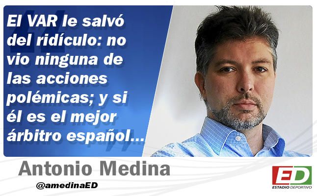 Mateu Lahoz, el mejor árbitro español