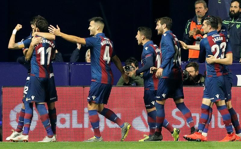 El Levante no ganaba por 4-0 desde 2012