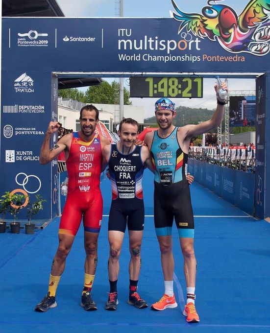 Emilio Martín agranda su leyenda con una plata en el Mundial de Duatlón