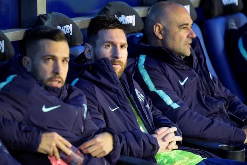 Messi repite suplencia en el partido que puede decidir la Liga