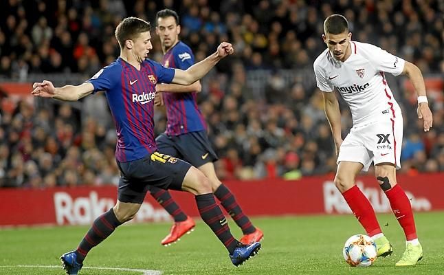 Lenglet dice que llegar al Sevilla fue "un salto muy grande"