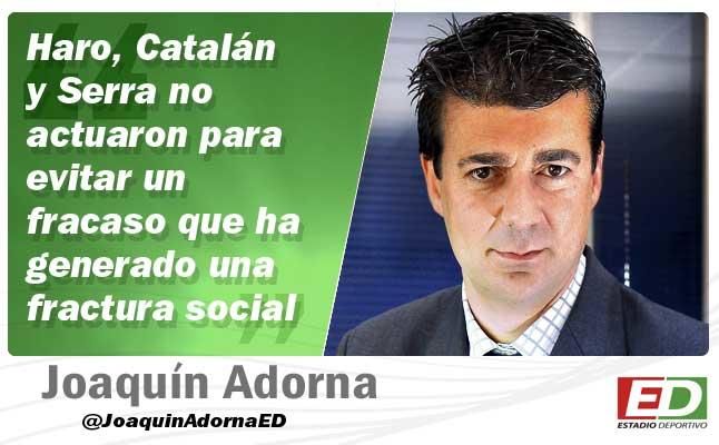 Ya es tarde para frenar tan dolorosa sangría