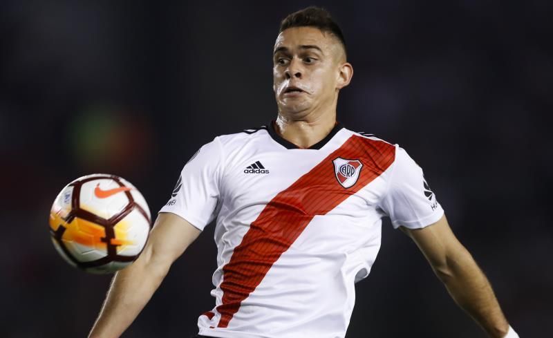 Santos Borré se perderá los próximos dos partidos de River en la Libertadores