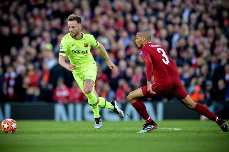 Rakitic, en la Feria menos de 24 horas después de la eliminación en Liverpool