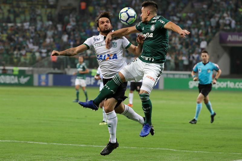 Atlético Mineiro y Palmeiras discutirán el liderato del Campeonato Brasileño de fútbol
