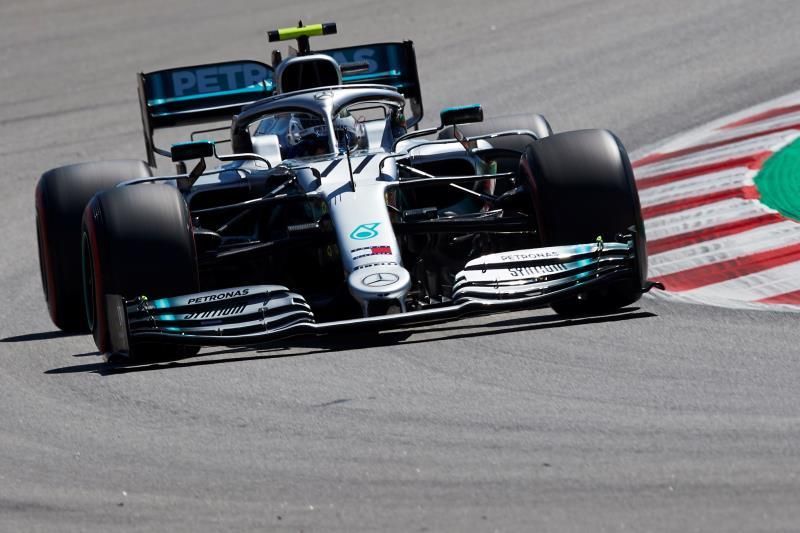 Bottas por delante de Vettel en el primer libre en Montmeló; Sainz fue sexto