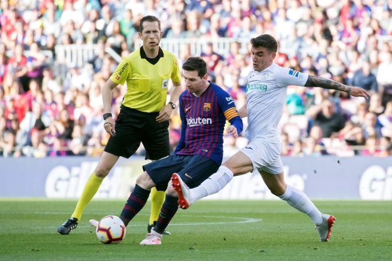 2-0. El Barça se redime de Anfield y saca al Getafe de puestos 'Champions'