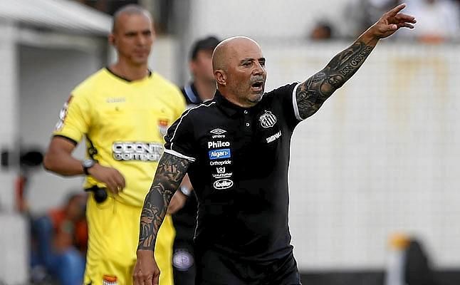 Sampaoli ya es ídolo en el Santos