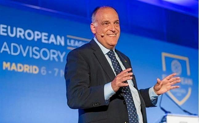 Tebas critica el formato a un partido de Copa del Rey