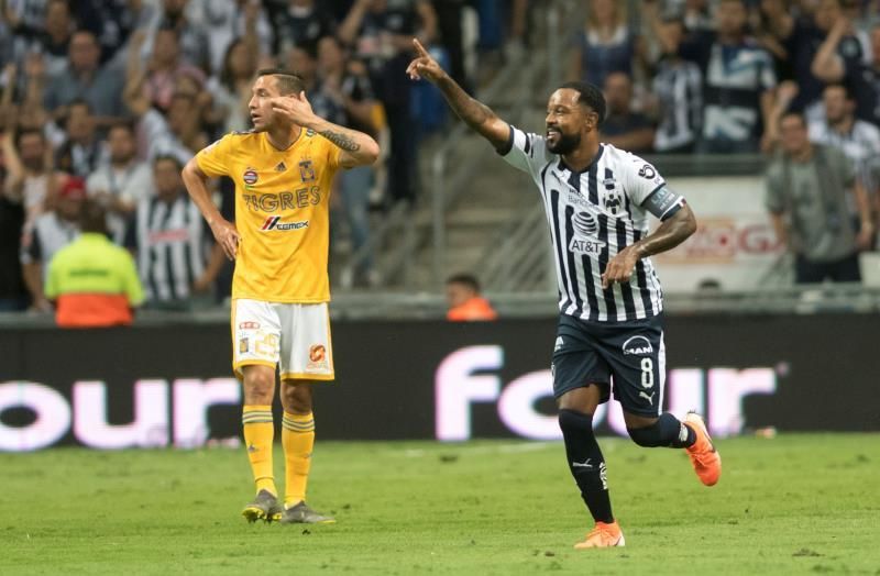 Monterrey vence 1-0 a Tigres con un gol del colombiano Dorlán Pabón
