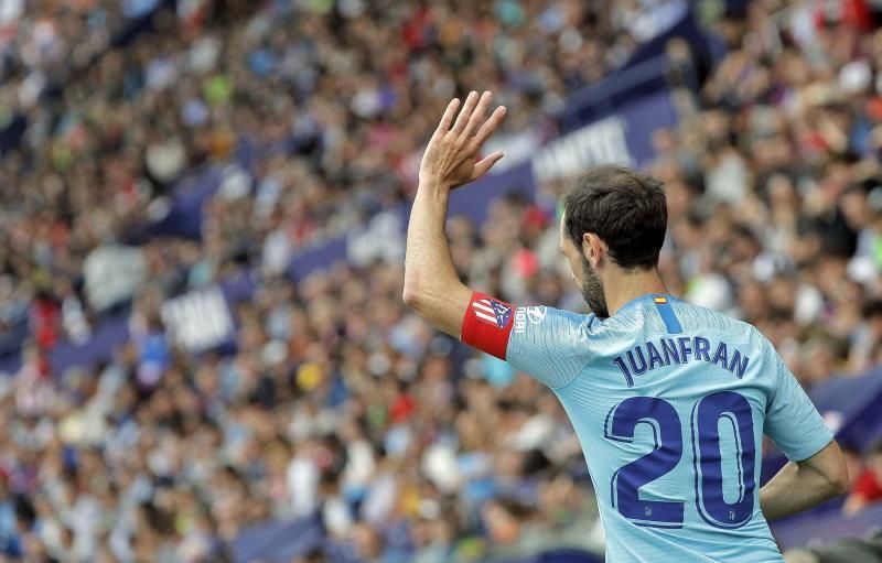 2-2. El Atlético se resiste a la derrota en la despedida de Griezmann y Godín