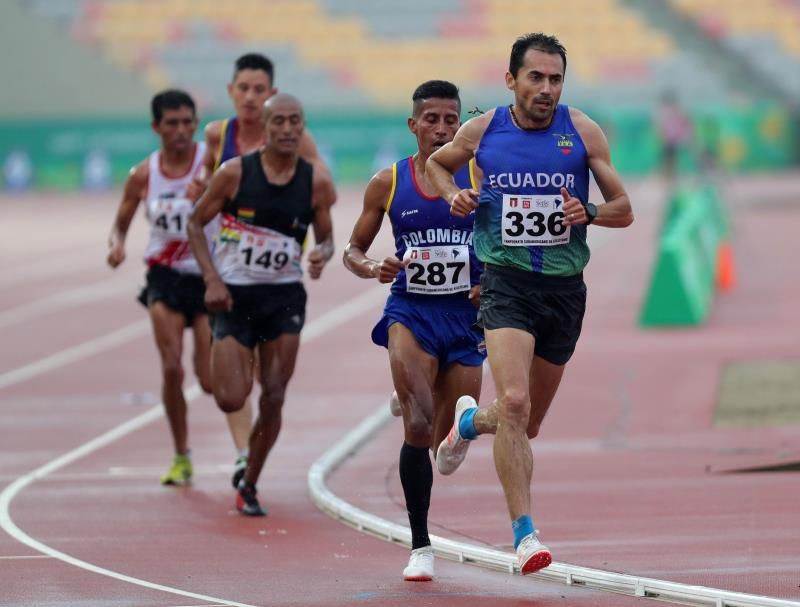 El ecuatoriano Byron Piedra revalida el título sudamericano en 10.000 metros