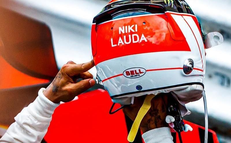 Hamilton: "He luchado con el espíritu de Niki Lauda"