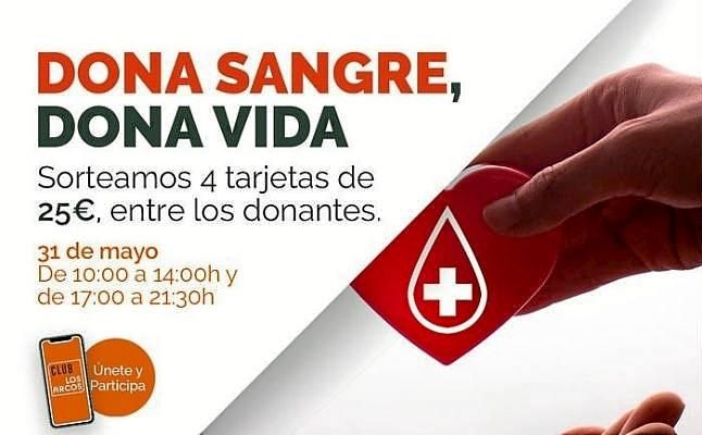 Los Arcos se convierte este viernes en un centro de donación de sangre