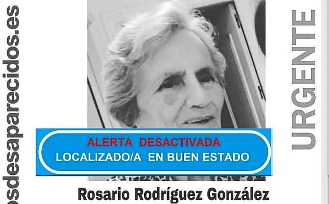 Hallada en buen estado la anciana desaparecida en la capital