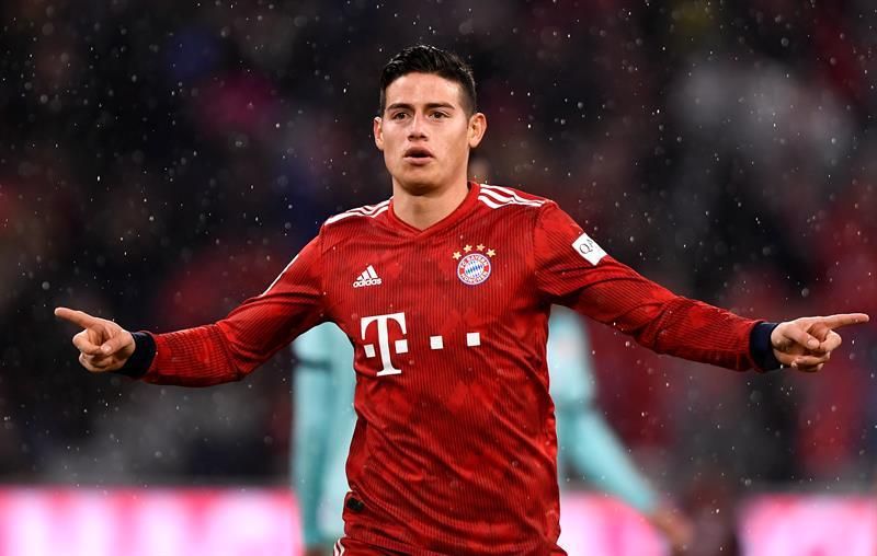 El Bayern ha decidido no hacer uso de opción sobre James, según "Kicker"