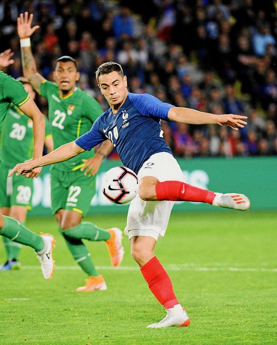 Ben Yedder, un tiempo ante Bolivia