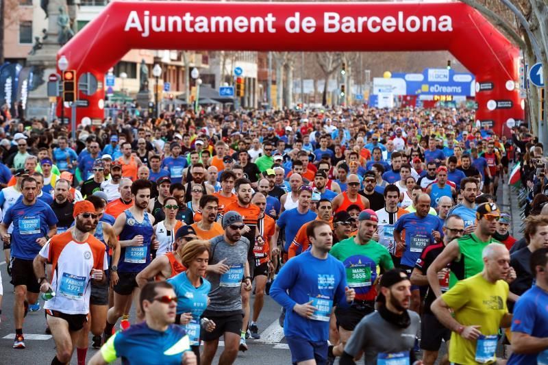 El medio maratón de Barcelona abre la inscripción con 22.000 dorsales