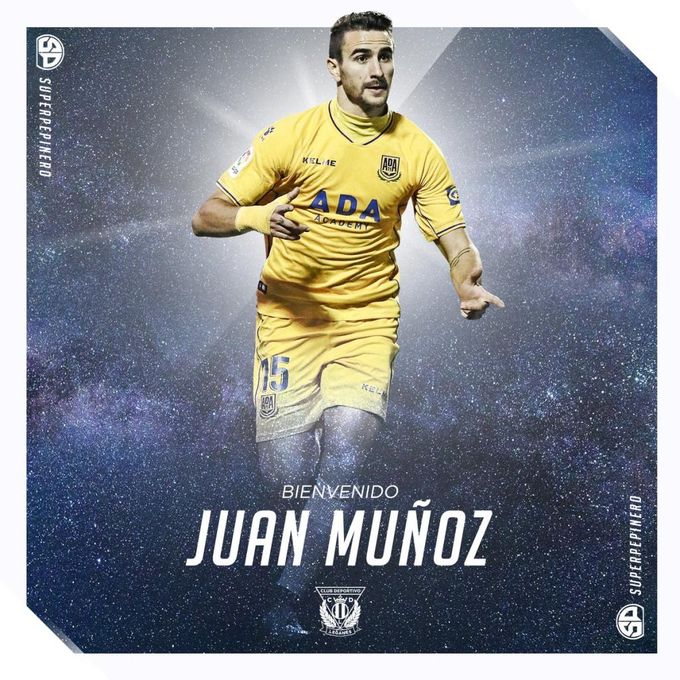 El Leganés se hace con Juan Muñoz