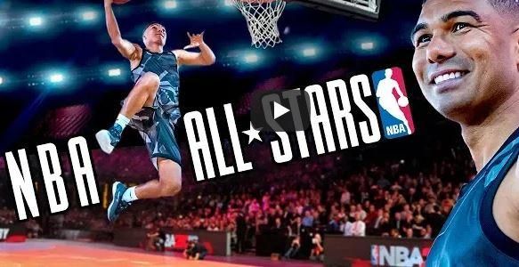 Casemiro se atreve con el baloncesto