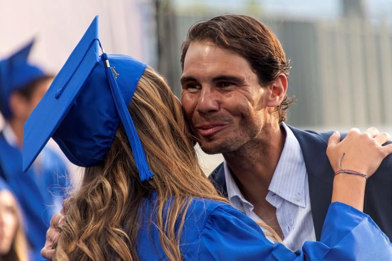 Rafa Nadal y David Ferrer gradúan a los alumnos de su academia