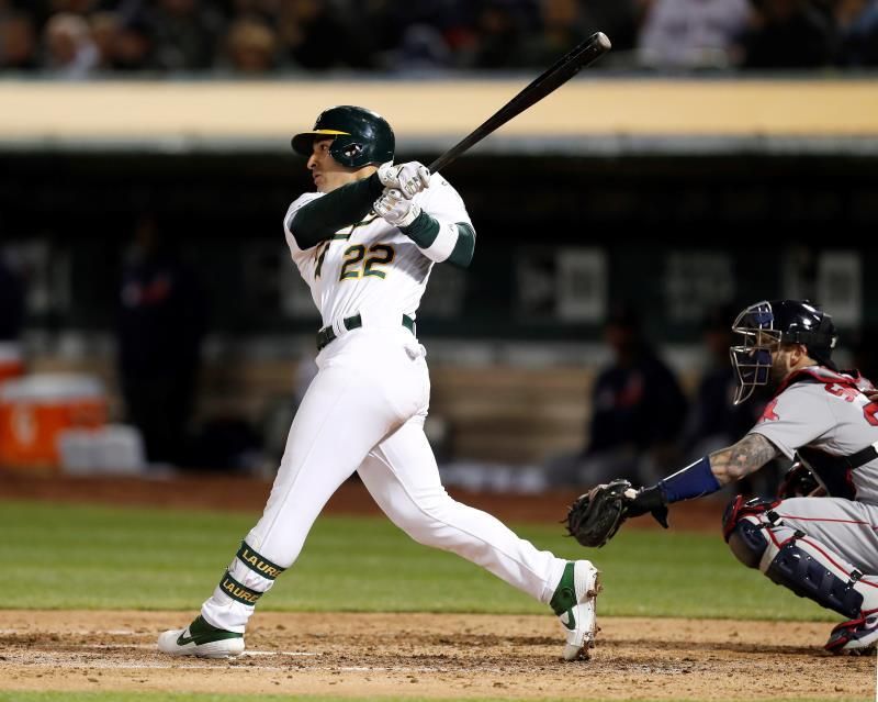 6-2. El dominicano Laureano pega su primer grand slam y ganan los Atléticos