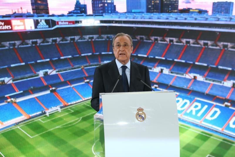 Florentino: "Viene un jugador maravilloso, de esos que son distintos"