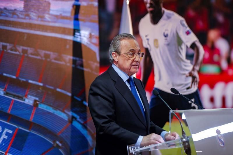 Florentino: "Mendy es una de las grandes apariciones del fútbol francés"
