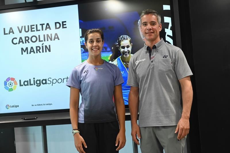 Carolina Marín: "Tenemos en mente el Mundial, pero no sé si llegaré"