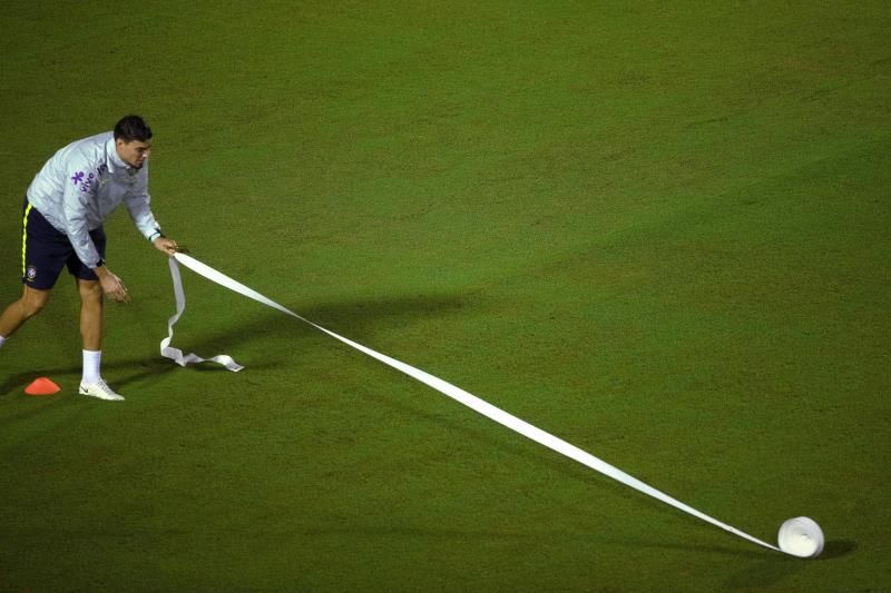 El mal estado del césped en la Copa América exaspera desde Godín hasta Messi